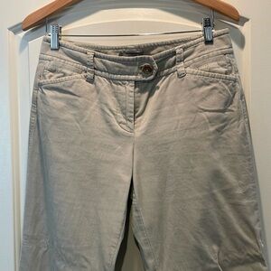 Light tan Ann Taylor corduroy pants